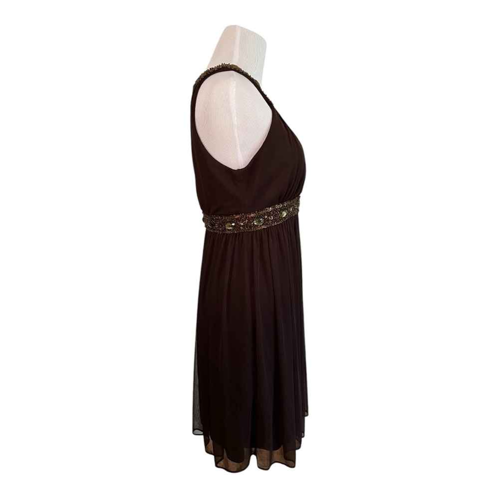 Cache Brown Embellished Dress - Picture 3 of 8